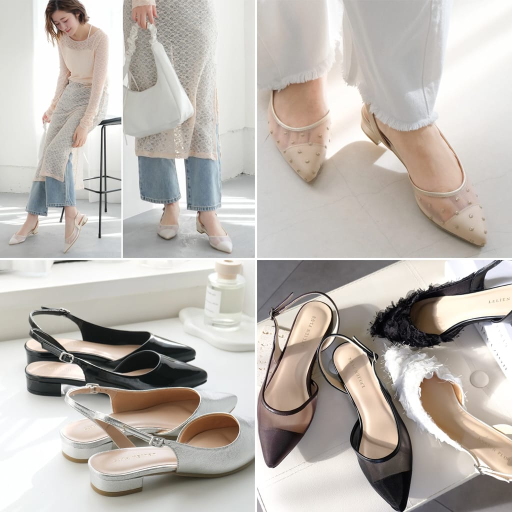 シアー素材で透明感＆抜け感をプラス！ 2026年最新シースルーパンプス特集