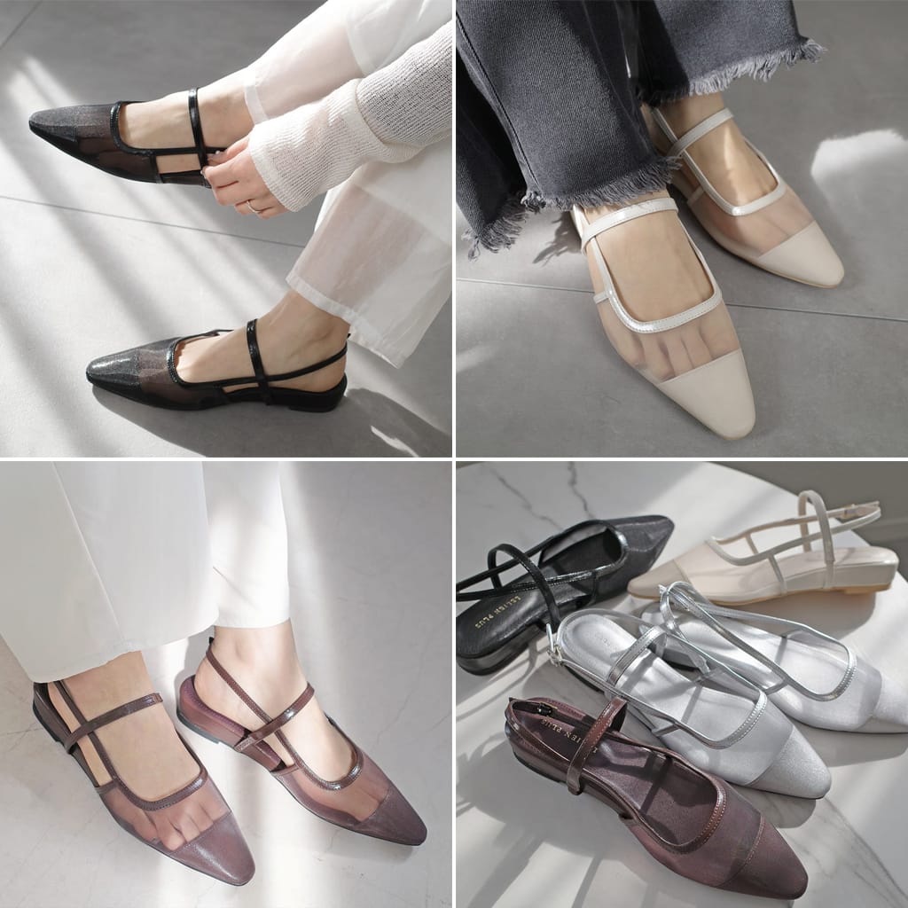 シアー素材で透明感＆抜け感をプラス！ 2026年最新シースルーパンプス特集