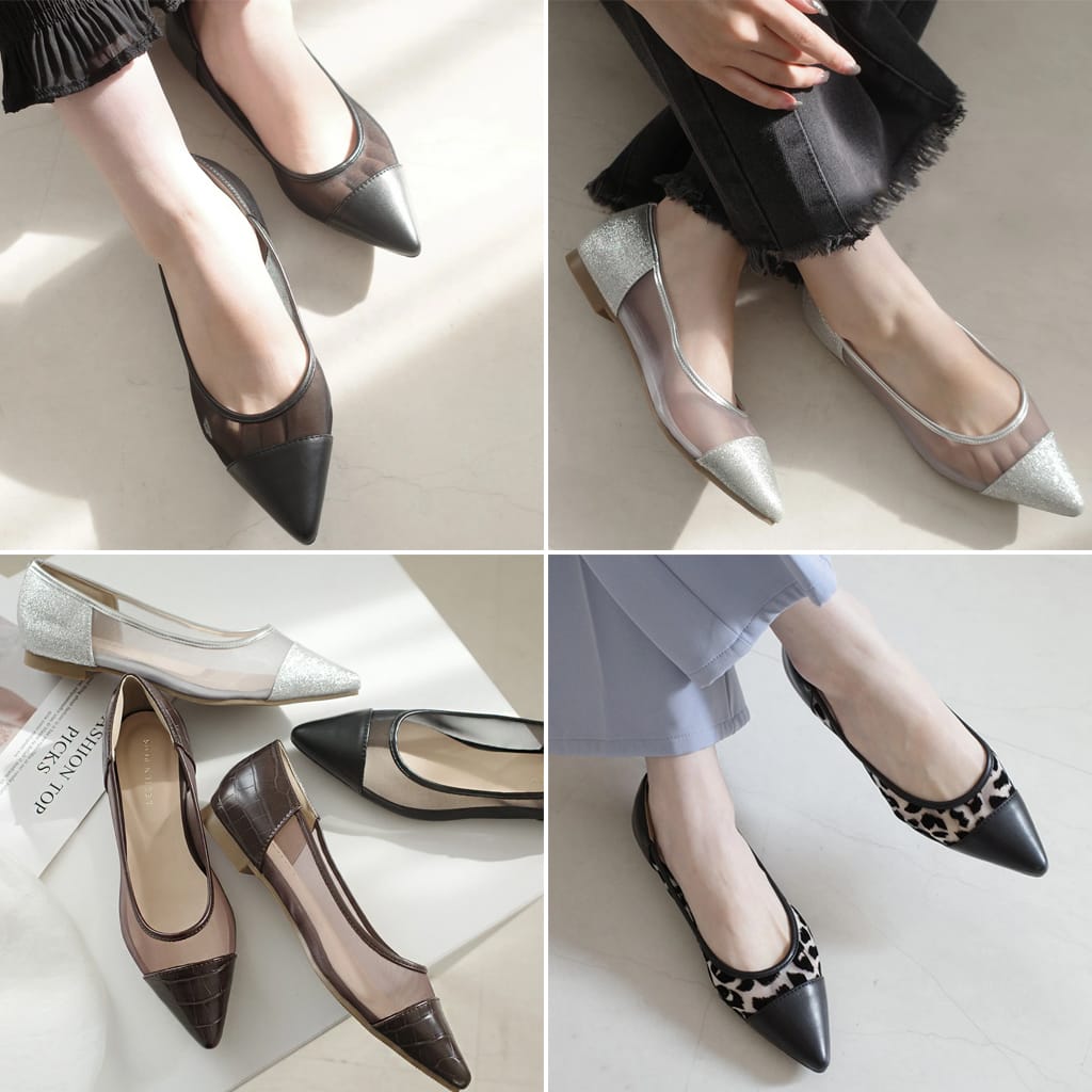 シアー素材で透明感＆抜け感をプラス！ 2026年最新シースルーパンプス特集