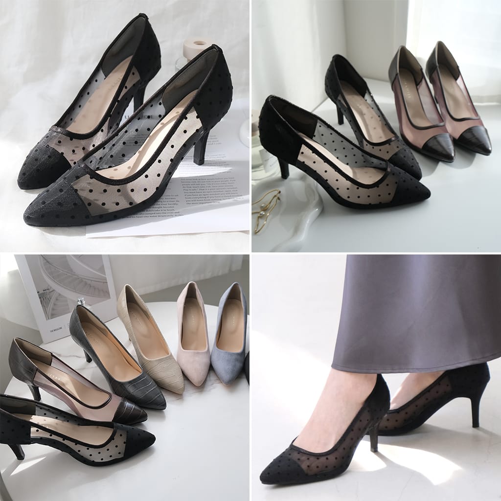 シアー素材で透明感＆抜け感をプラス！ 2026年最新シースルーパンプス特集