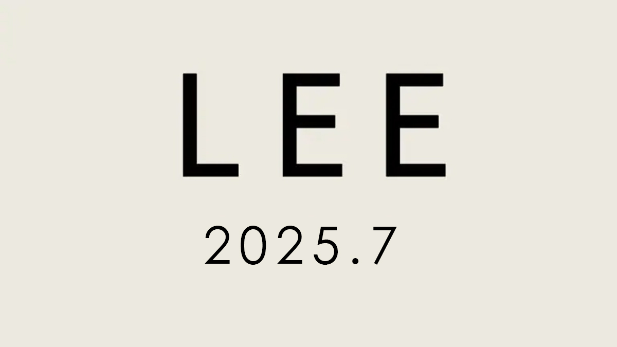 LEE 7月号(2025.6.6) 掲載商品
