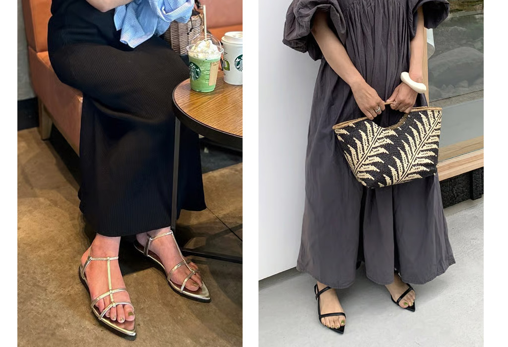 【ストラップ＆ミュールサンダル】サッと履けて気分が上がる。“秒で履ける”おしゃれサンダル特集2026