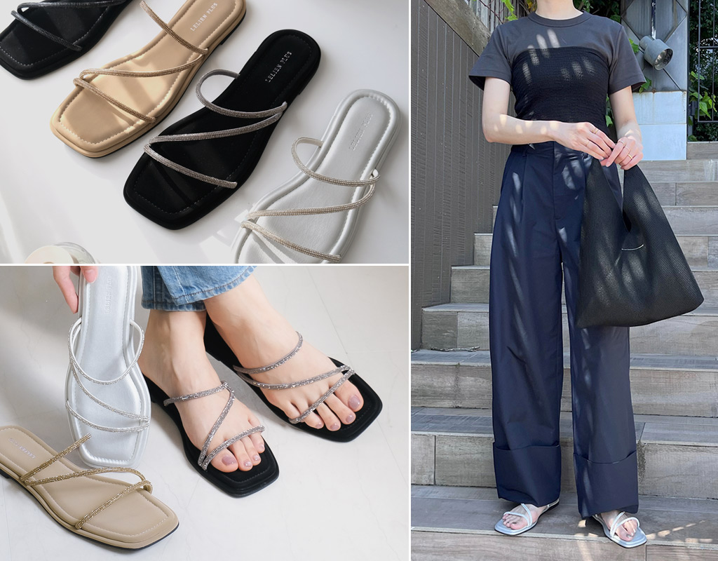 ぺたんこ派必見!フラットサンダルでも垢抜ける最新コーデ術