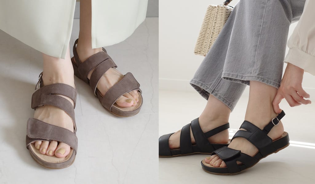 毎日履きたくなる快適さ。フットベッドサンダルで夏をもっと自由に