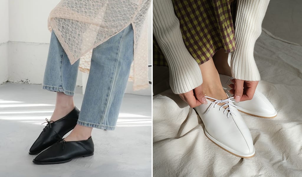 大人のための新・フラット靴。「ミニマルソール」で一歩先ゆく足元に