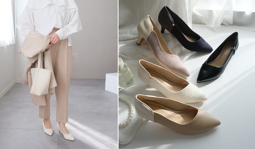 雨の日も安心。冬のオフィス＆フォーマルに映える、上品パンプス特集