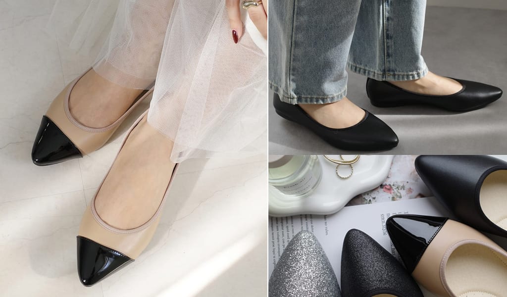 春の足元を軽やかに。2026年本命「フラットバレエ＆パンプス」で叶える、大人のミニマルスタイル