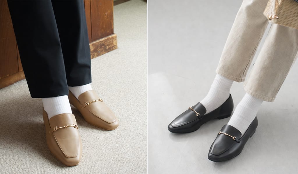 スニーカーより上品、パンプスより楽。春の休日を彩る「ローファー・クロッグシューズ」