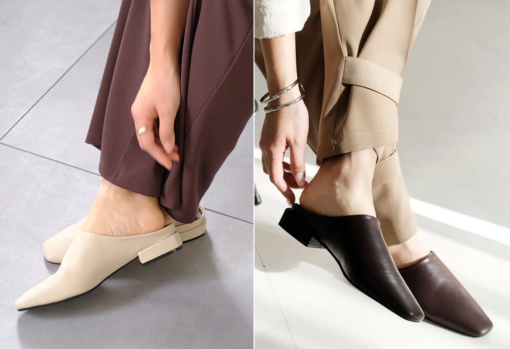 「サンダル未満、パンプス以上」がちょうどいい。フットネイルを気にせず楽しむ大人の抜け感シューズ