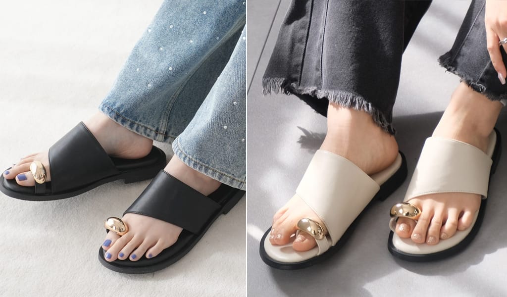 足元に魔法をかける。「ジュエリー級の存在感」を放つ、2026年春夏新作トゥリングサンダル