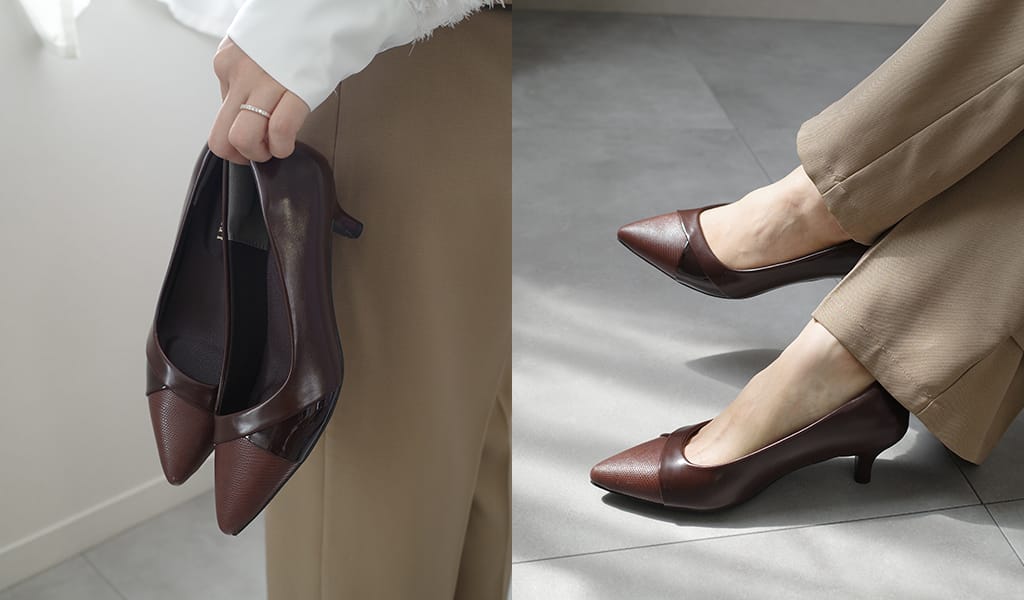秋服を買い足す前に、まず靴の色を変えてみる。ブラウン・ボルドーで楽しむ深みカラーコーデ
