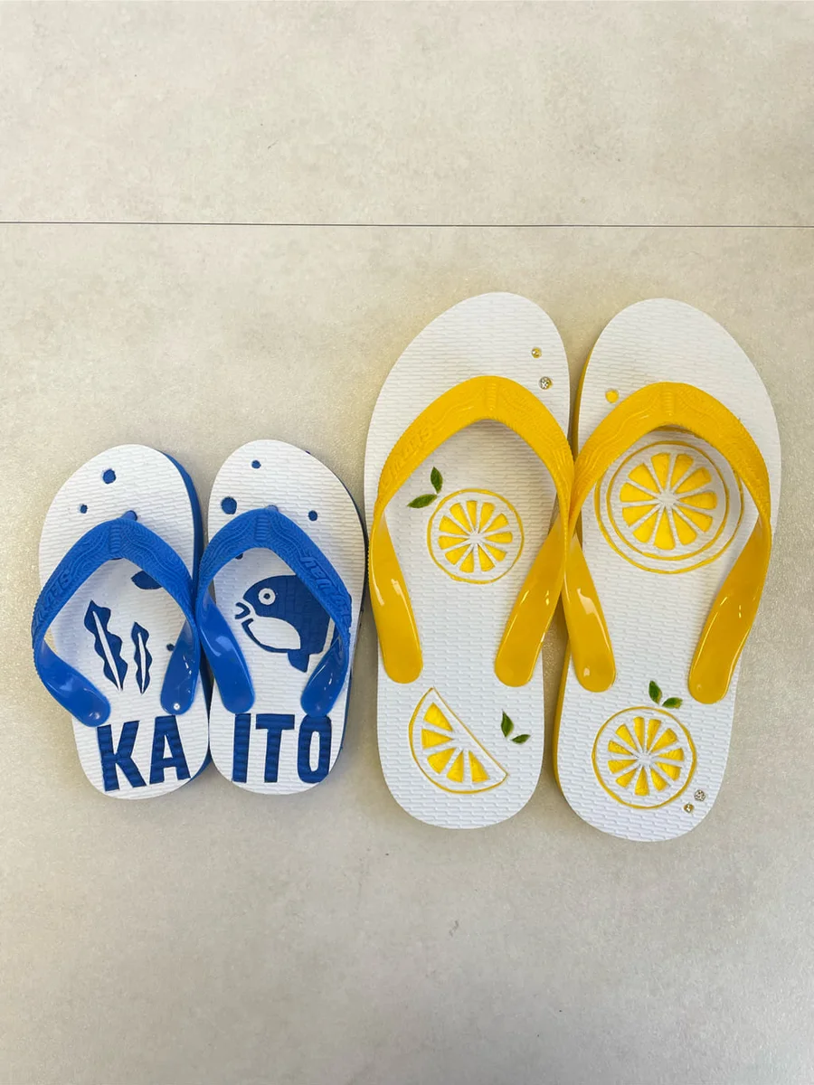 島ぞうり 島サバ 島サバタトゥ 沖縄 ビーチサンダル SKY WAY レディース