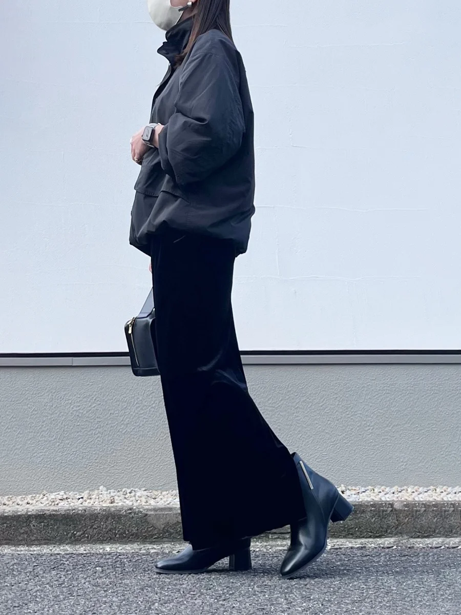 ゴールドプレート ショートブーツ レディース