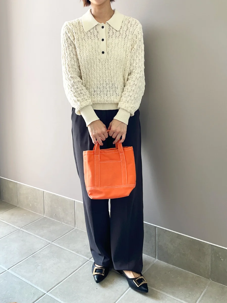 バックルモチーフ フラットパンプス レディース