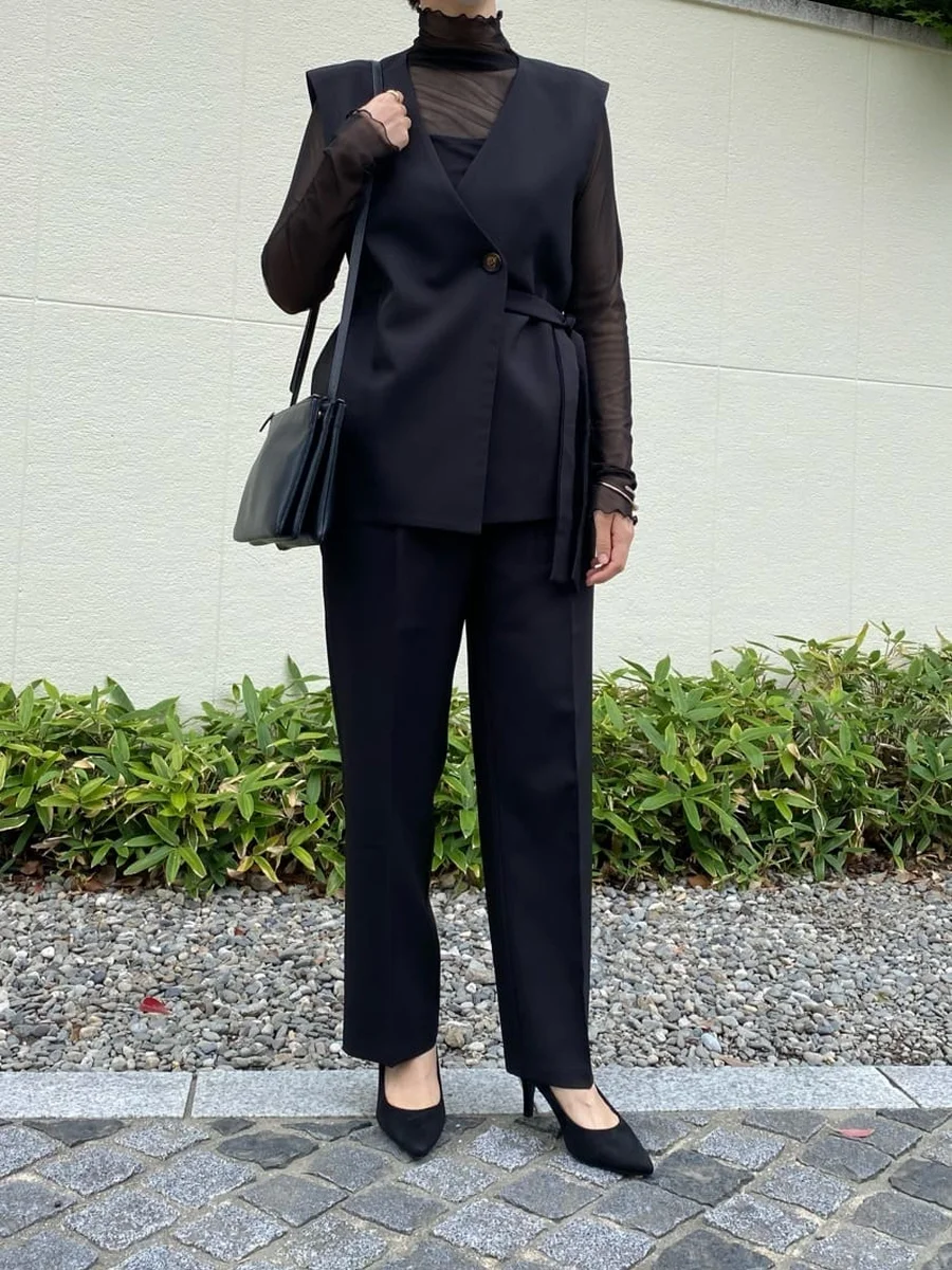 パンプス ポインテッド 7cmヒール レディース