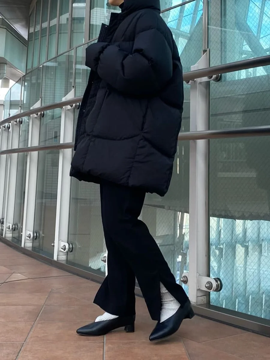 ポインテッドトゥ Vカット ブーティ パンプス 変形ヒール レディース