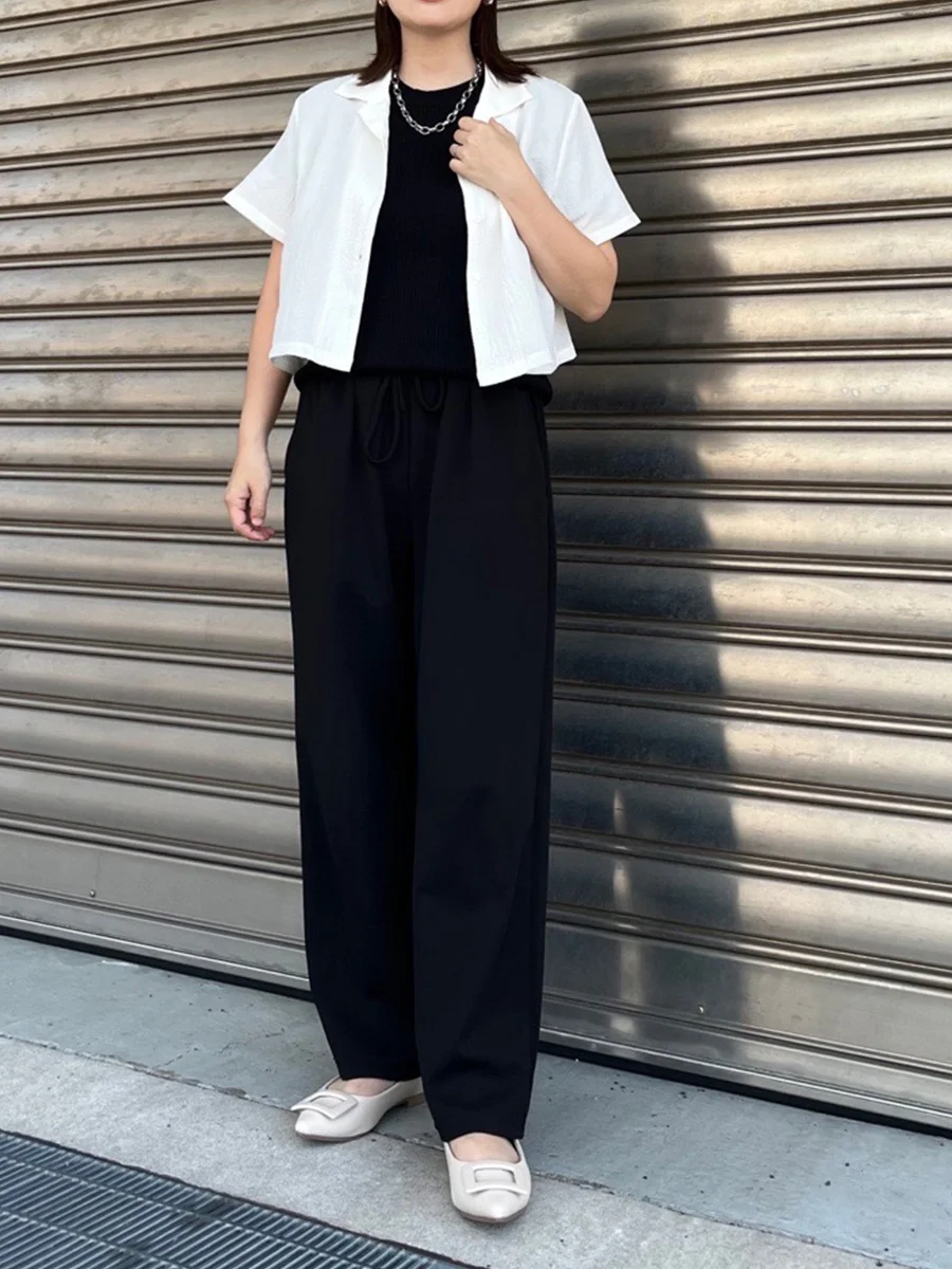 バックルモチーフ フラットパンプス レディース