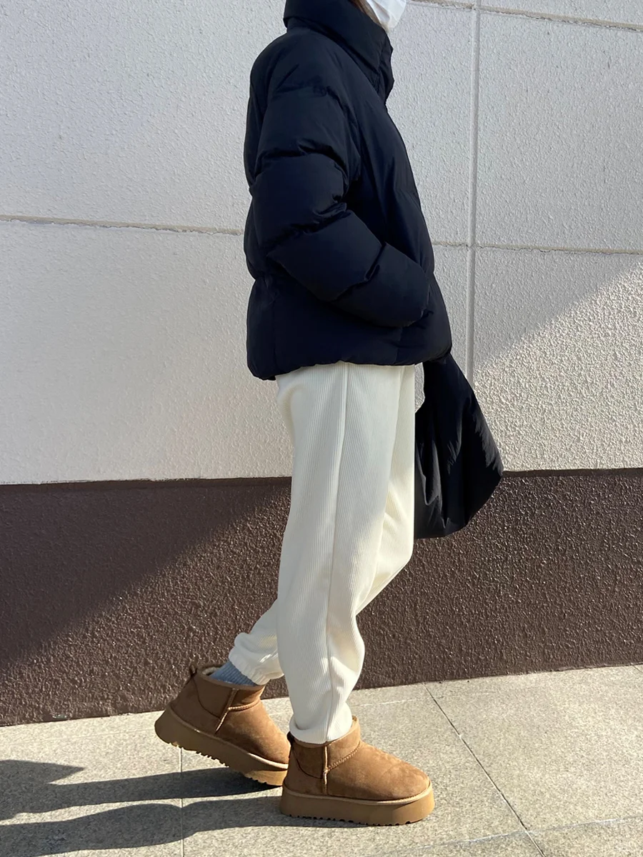 厚底 ムートンブーツ ショート レディース