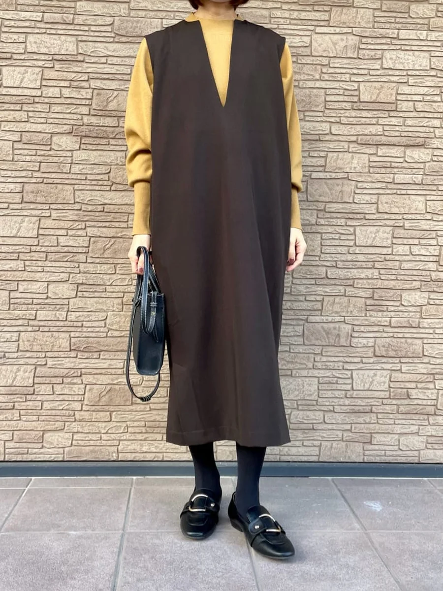 スクエアトゥ バックル ローファー レディース