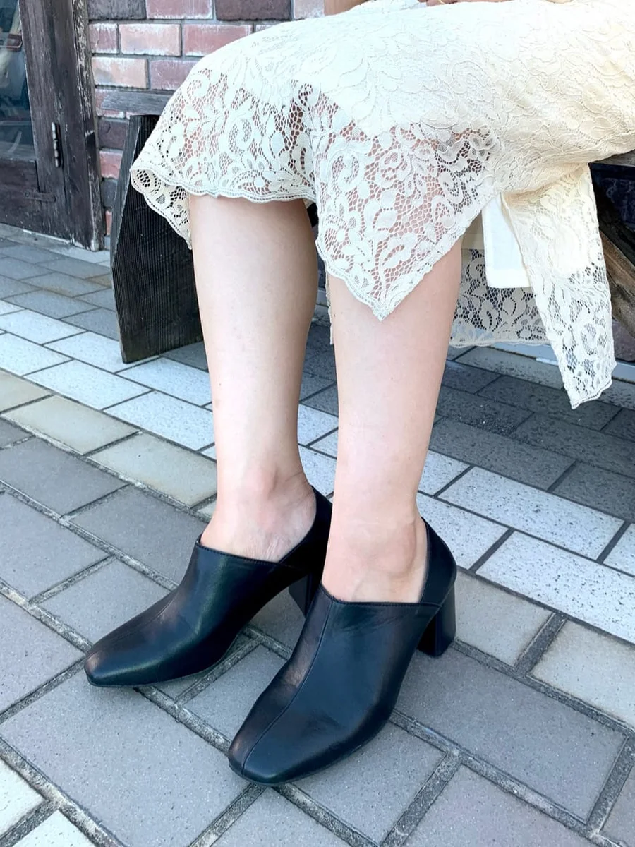 2WAY バブーシュ風 ブーティ レディース