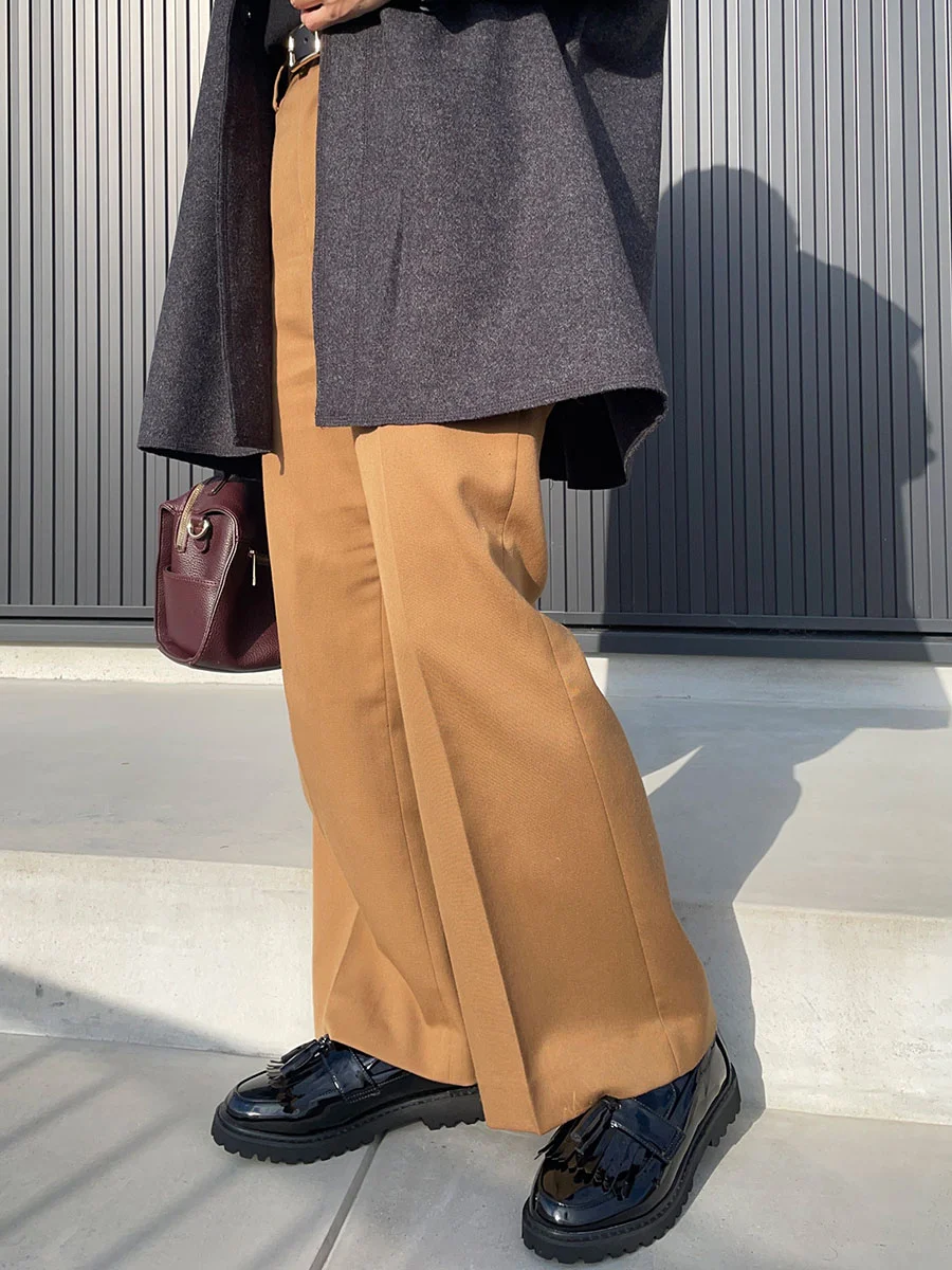 厚底 キルト タッセル ローファー レディース