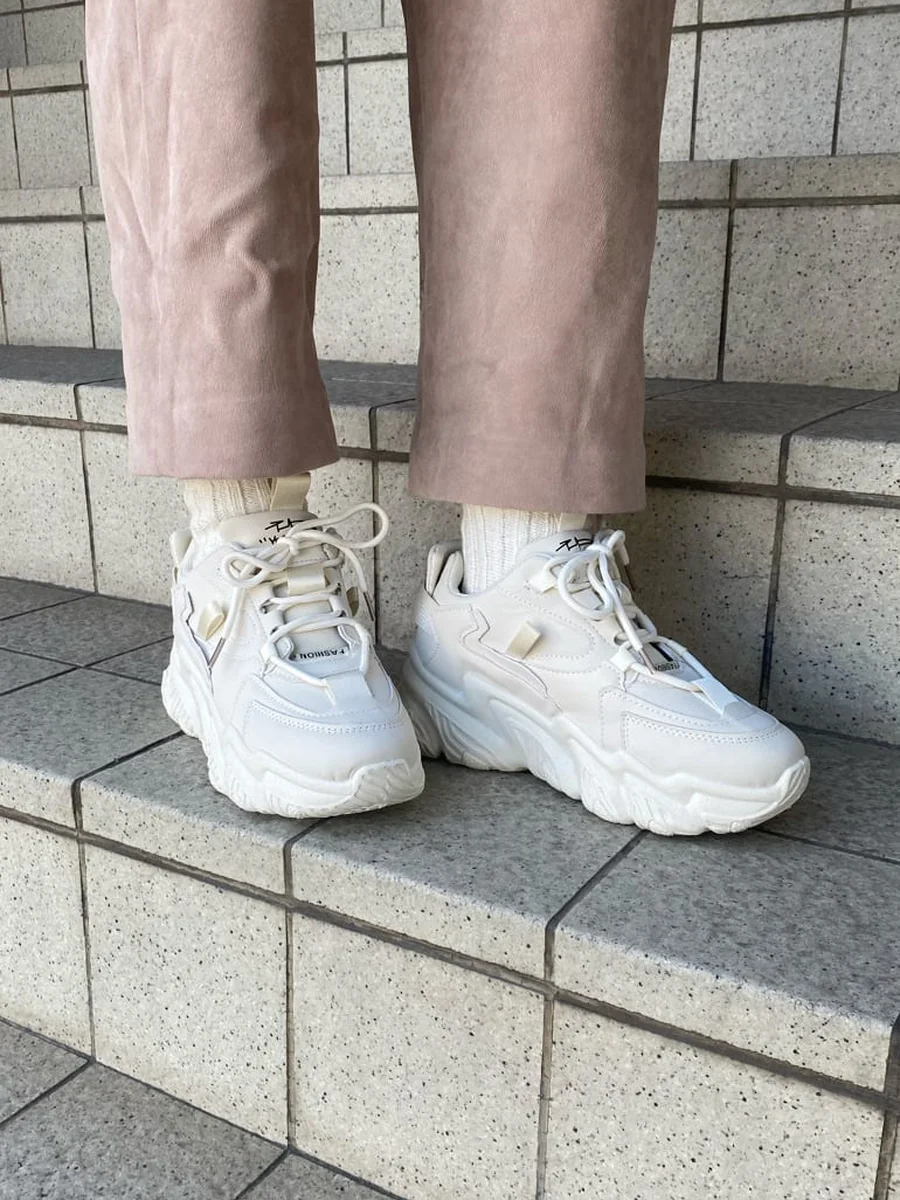 ダッドスニーカー 厚底スニーカー レディース