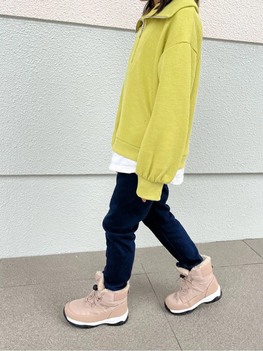 キッズ スノー ブーツ ダウン ブーツ キッズ ジュニア ベビー