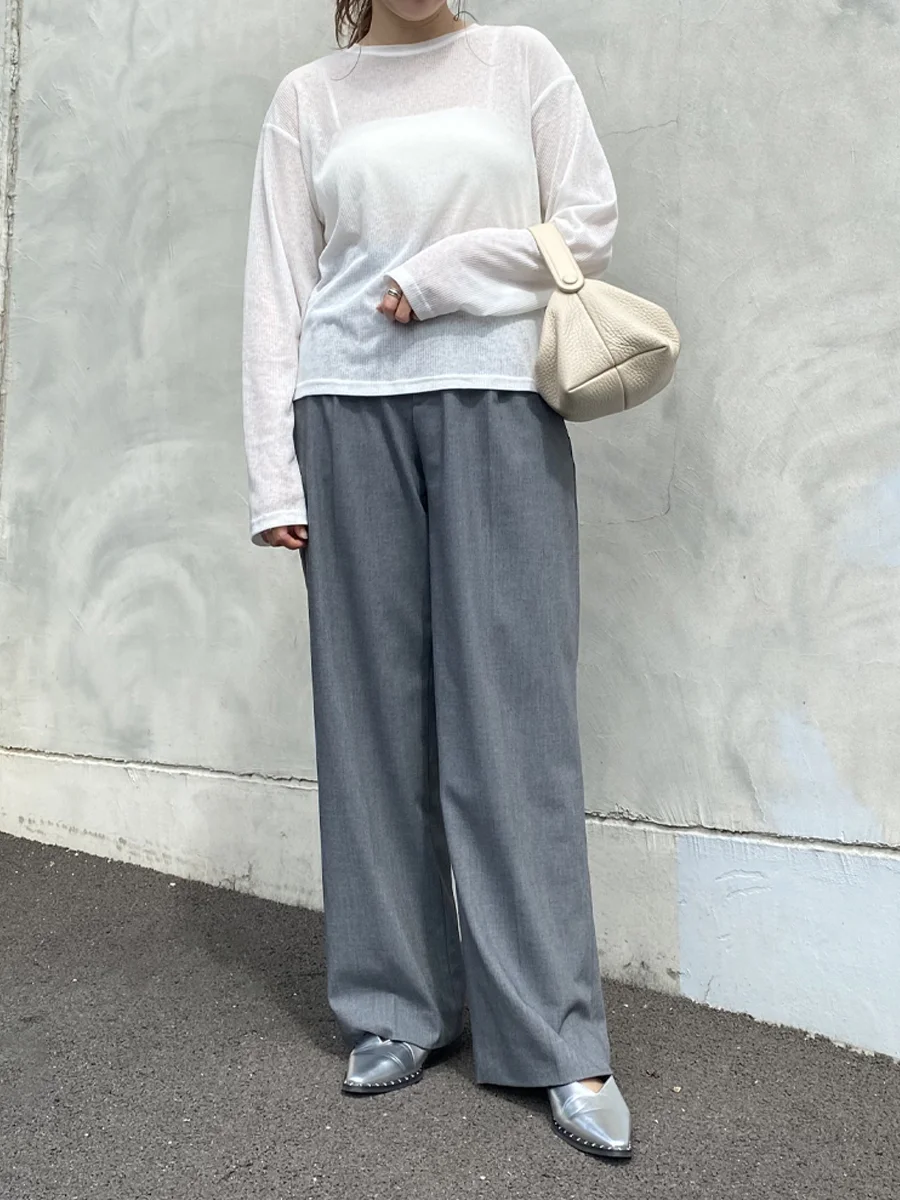 メリージェーン パンプス スタッズ Vカット レディース