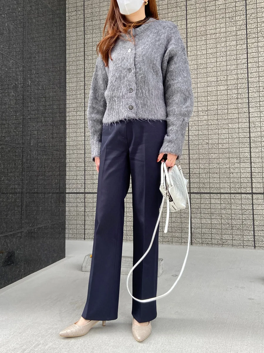 ポインテッドトゥ パンプス 5cmヒール レディース
