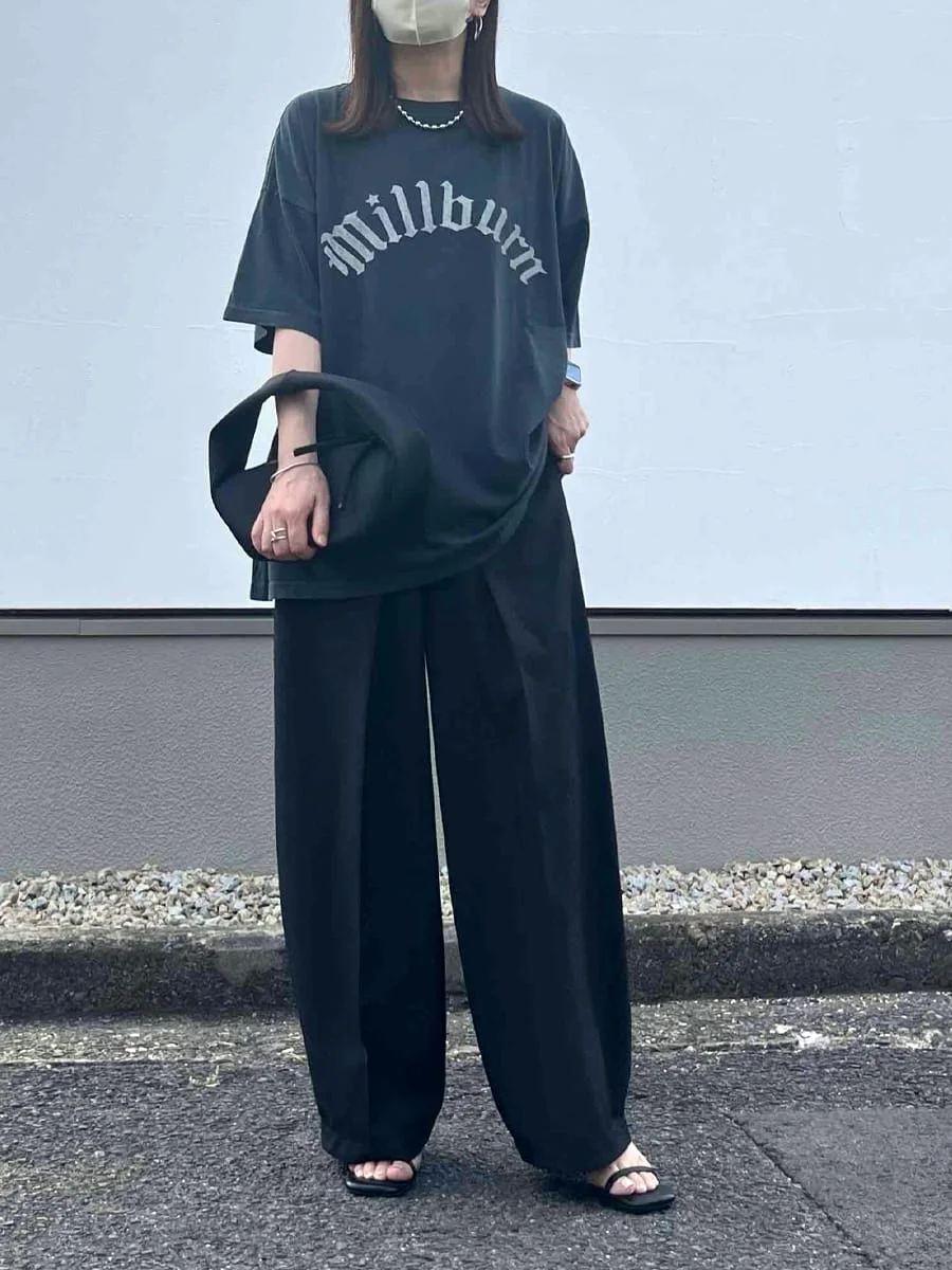 セットバックヒール スクエアトゥ サンダル レディース