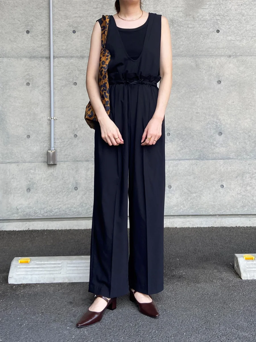 かかとが踏める2WAY メリージェーン 4cm太ヒールパンプス レディース