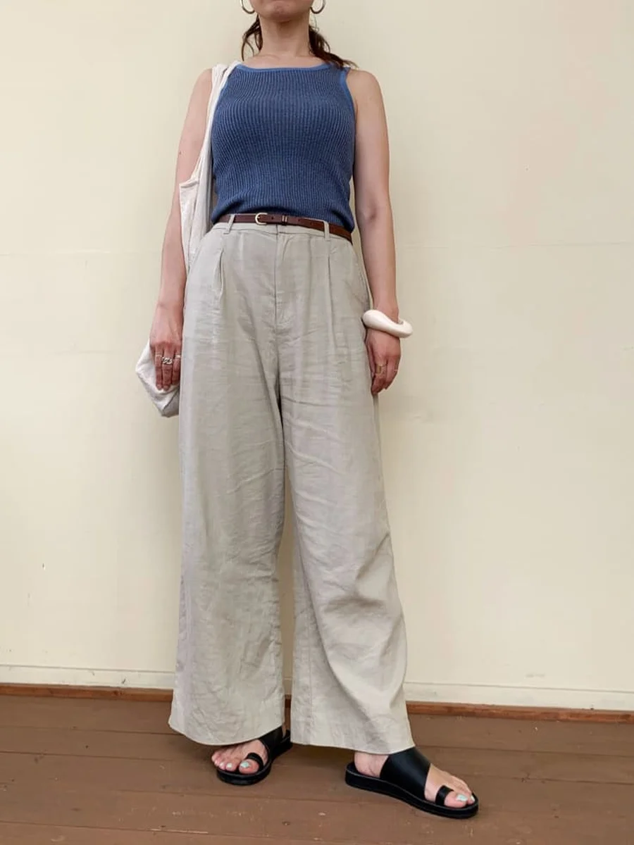 サムリング フラットサンダル トングサンダル レディース